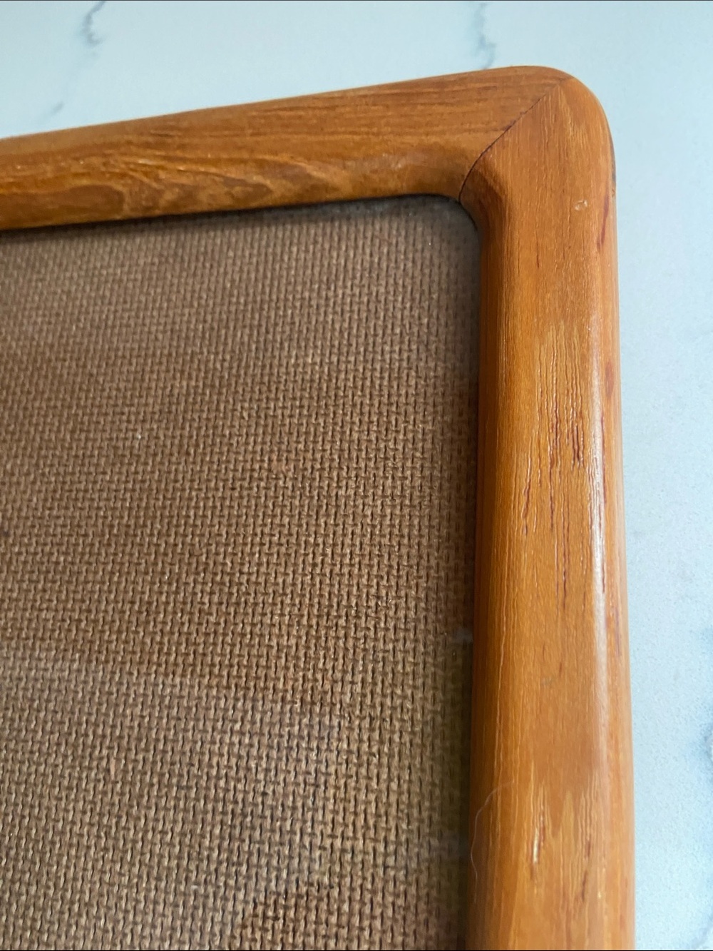 Vintage Mid Century Modern Wood Picture Frame 12x15 - Picture 7 of 7